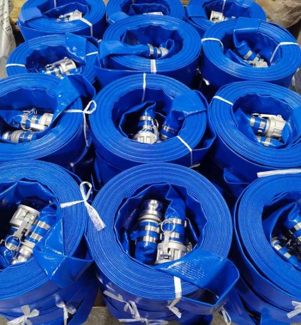 1"2"3"4"5"6"8" Agricultural Irrigation Pvc Layflat Hose Flexible Water Pump Discharge Pipe PVC Layflat Hose - Image 3