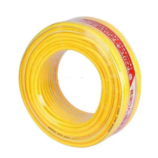 Yellow Orange Lined 100% New PVC Flexible High Pressure PVC Gas Hose Spray Hose - Image 3