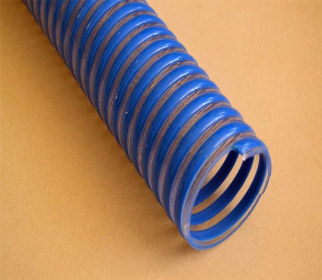 Light Weight Top Quality Material Spiral Flexible Anti UV and Bad Weather Suction Discharge PVC Water Hose - Image 2