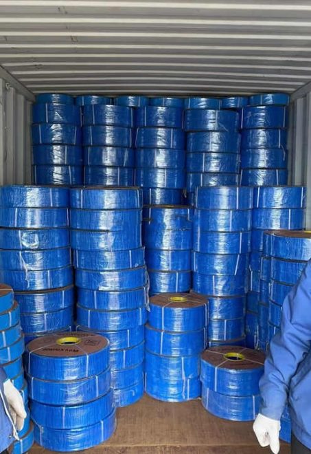 Safety PVC Blue Lay Flat Discharge Water Hose Pipe 2" for Pool Pump Agriculture Irrigation PVC Farm Hose Pipe - Image 4