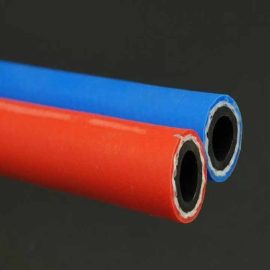 High Pressure Twins Welding PVC Air Hose 1/4” 5/16” 3/8” 1/2” 3/4” 1” for Compressor Oil Fuel Pump