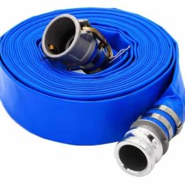1″2″3″4″5″6″8″ Agricultural Irrigation Pvc Layflat Hose Flexible Water Pump Discharge Pipe PVC Layflat Hose